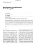 Báo cáo hóa học: A Probabilistic Fusion Methodology for Face Recognition