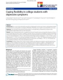 báo cáo khoa học: Coping flexibility in college students with depressive symptoms