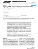 Báo cáo y học: Location of DNA damage by charge exchanging repair enzymes: effects of cooperativity on location time