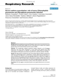 Báo cáo y học: Severe asthma exacerbation: role of acute Chlamydophila pneumoniae and Mycoplasma pneumoniae infection