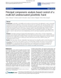 Báo cáo khoa hoc: Principal components analysis based control of a multi-dof underactuated prosthetic hand