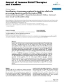 Báo cáo y học: Identification of proteases employed by dendritic cells in the processing of protein purified derivative (PPD)