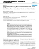 Báo cáo khoa hoc: Preprandial ghrelin is not affected by macronutrient intake, energy intake or energy expenditure