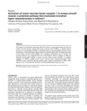 Báo cáo y học: Activation of tumor necrosis factor receptor 1 in airway smooth muscle: a potential pathway that modulates bronchial hyper-responsiveness in asthma?