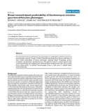 Báo cáo y học: Broad network-based predictability of Saccharomyces cerevisiae gene loss-of-function phenotypes