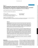 Báo cáo y học: What properties characterize the hub proteins of the protein-protein interaction network of Saccharomyces cerevisiae