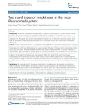 báo cáo khoa học: Two novel types of hexokinases in the moss Physcomitrella patens