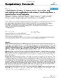 Báo cáo y học: Transcriptome profiling of primary murine monocytes, lung macrophages and lung dendritic cells reveals a distinct expression of genes involved in cell trafficking