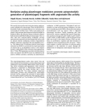 Báo cáo khóa học: Nonlysine-analog plasminogen modulators promote autoproteolytic generation of plasmin(ogen) fragments with angiostatin-like activity