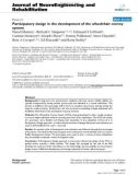 Báo cáo khoa hoc: Participatory design in the development of the wheelchair convoy system