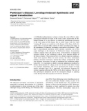 Báo cáo khoa học: Parkinson's disease: Levodopa-induced dyskinesia and signal transduction