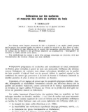 Báo cáo lâm nghiệp: Réflexions sur les surfaces et mesures des états de surface du bois