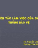 Bài giảng Nguyên tắc làm việc của các hệ thống bảo vệ - TS. Nguyễn Công Tráng