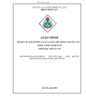 Giáo trình Bảo dưỡng và sửa chữa hệ thống truyền lực (Nghề: Công nghệ ô tô - Trình độ: Trung cấp) - Trường Cao đẳng nghề Cần Thơ