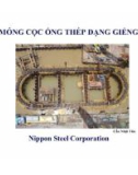 Bài giảng: Móng cột ống thép dạng giếng