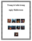 Trang trí nhà trong ngày Halloween