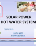 Solar hot water systems