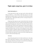 Ngăn ngừa rụng hoa, quả ở cà chua