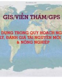 Ứng dụng Gis trong quy hoạch nghề cá