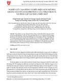 Nghiên cứu tạo dòng và biểu hiện gene mã hóa kháng nguyên glycoprotein C của virus dịch tả vịt phân lập tại Thừa Thiên Huế