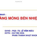 Đề tài SEMINAR : MÀNG MỎNG BỀN NHIỆT 