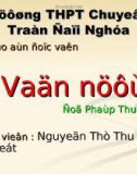 Bài giảng Ngữ văn 10 - Đọc văn: Vận nước - Đỗ Pháp Thuận