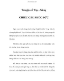 Truyện cổ Tày - Nùng - Chiếc cầu phúc đức