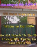 Bài giảng Ngữ văn 10 - Đọc văn: Cảnh ngày hè (Nguyễn Trãi)