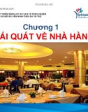 Bài giảng Nghiệp vụ quản lý nhà hàng khách sạn - Chương 1: Khái quát về nhà hàng