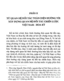 Ebook Hướng tới xây dựng quan hệ đối tác chiến lược Việt Nam - Hoa Kỳ: Phần 2