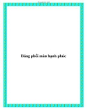 Bảng phối màu hạnh phúc