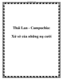 Thái Lan - Campuchia: Xứ sở của những nụ cười