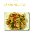 GÀ XÀO KIỂU THÁI