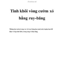 Tinh khôi vòng cườm xỏ bằng ruy-băng