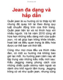 Jean đa dạng và hấp dẫn