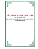 VĂN BẢN QUY PHẠM PHÁP LUẬTSố 46/2013/TT-BTC Quy định chế độ thu, nộp, quản lý và sử dụng phí sát hạch cấp giấy phép lái tàu