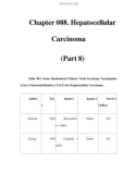 Chapter 088. Hepatocellular Carcinoma (Part 8)