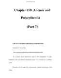 Chapter 058. Anemia and Polycythemia (Part 7)