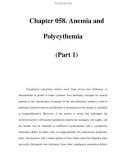 Chapter 058. Anemia and Polycythemia (Part 1)