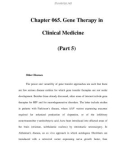 Chapter 065. Gene Therapy in Clinical Medicine (Part 5)