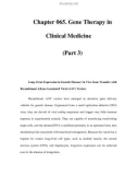 Chapter 065. Gene Therapy in Clinical Medicine (Part 3)