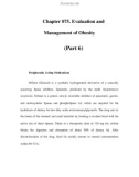 Chapter 075. Evaluation and Management of Obesity (Part 6)