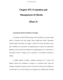 Chapter 075. Evaluation and Management of Obesity (Part 3)