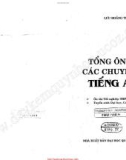 Hướng dẫn tổng ôn tập các chuyên đề Tiếng Anh: Phần 1