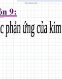 Bài tập trắc nghiệm ôn thi đại học 2007 môn hóa đề số 9