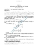 PHẦN 1 GIỚI THIỆU CÁC CHUYÊN ĐỀ GIẢI NHANH BÀI TẬP HÓA HỌC CHUYÊN ĐỀ 1 : PHƯƠNG PHÁP ĐƯỜNG CHÉO