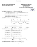 Đề thi giữa học kì 1 môn Toán lớp 12 năm 2021-2022 - Trường THPT Nhân Chính (Mã đề 100)