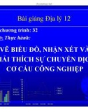 Bài giảng Địa lý 12 - Bài 29: Thực hành: Vẽ biểu đồ, nhận xét và giải thích sự chuyển dịch cơ cấu công nghiệp