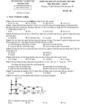 Đề thi HK 2 môn Hóa học lớp 10 năm 2018 - Sở GD&ĐT Quảng Nam - Mã đề 301