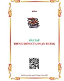 Bài tập Trung điểm của đoạn thẳng - Toán lớp 6